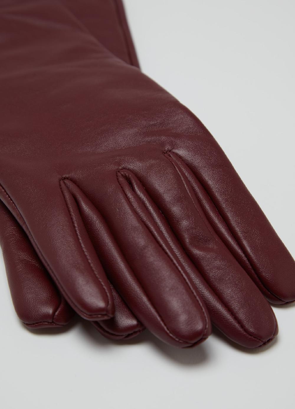 Stefanel Guanti Midi In Pelle