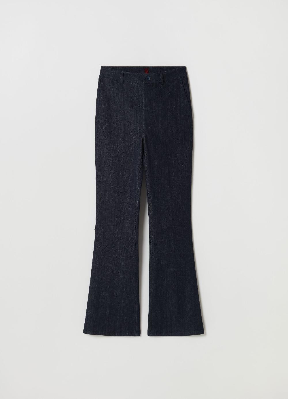 Stefanel Jeans Straight Fit In Cotone E Cashmere