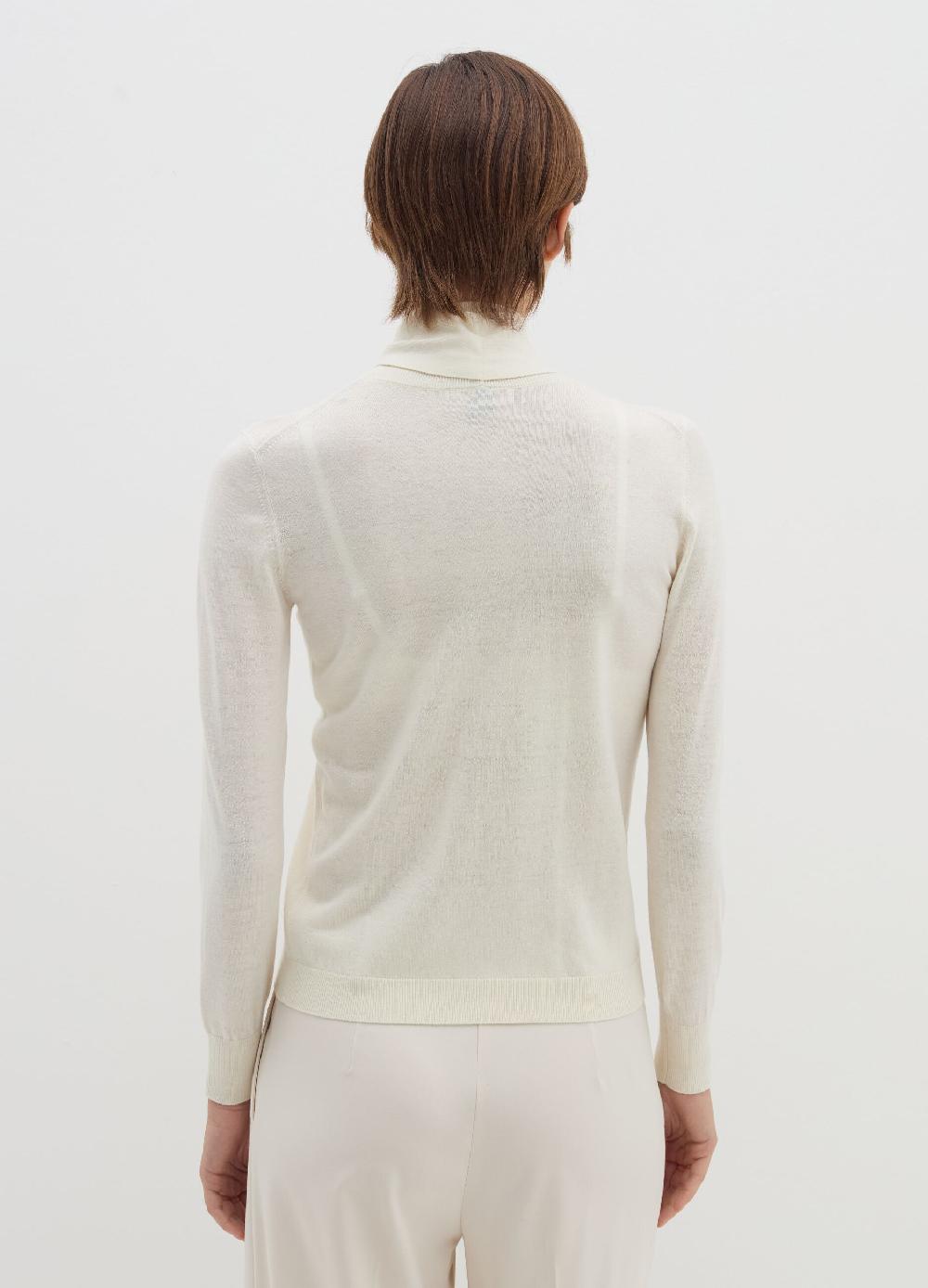 Stefanel Maglia A Collo Alto Con Foulard