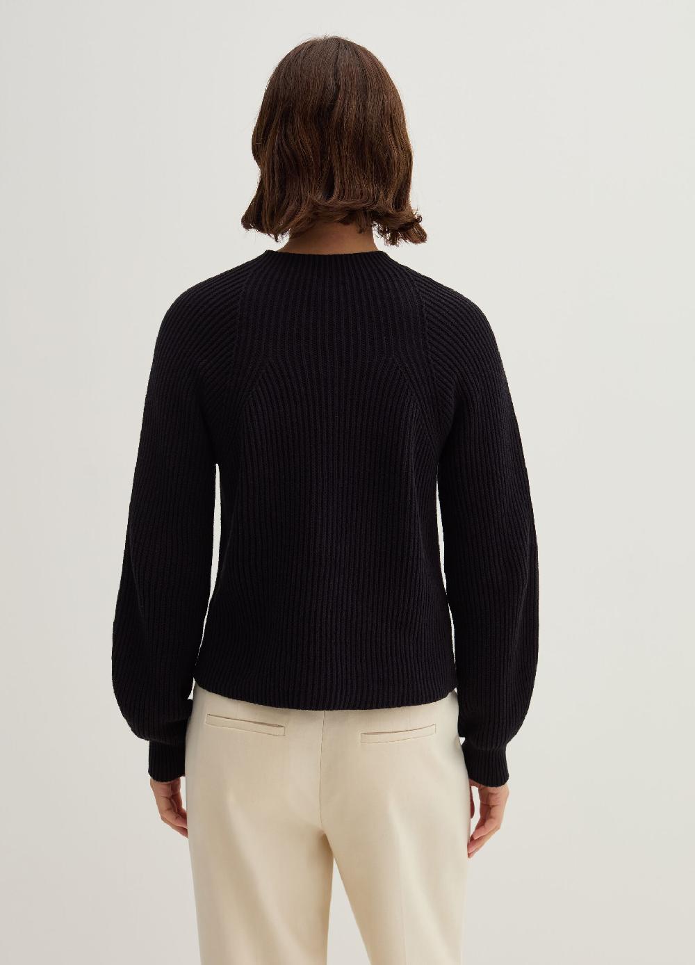 Stefanel Maglia A Coste Senza Cuciture