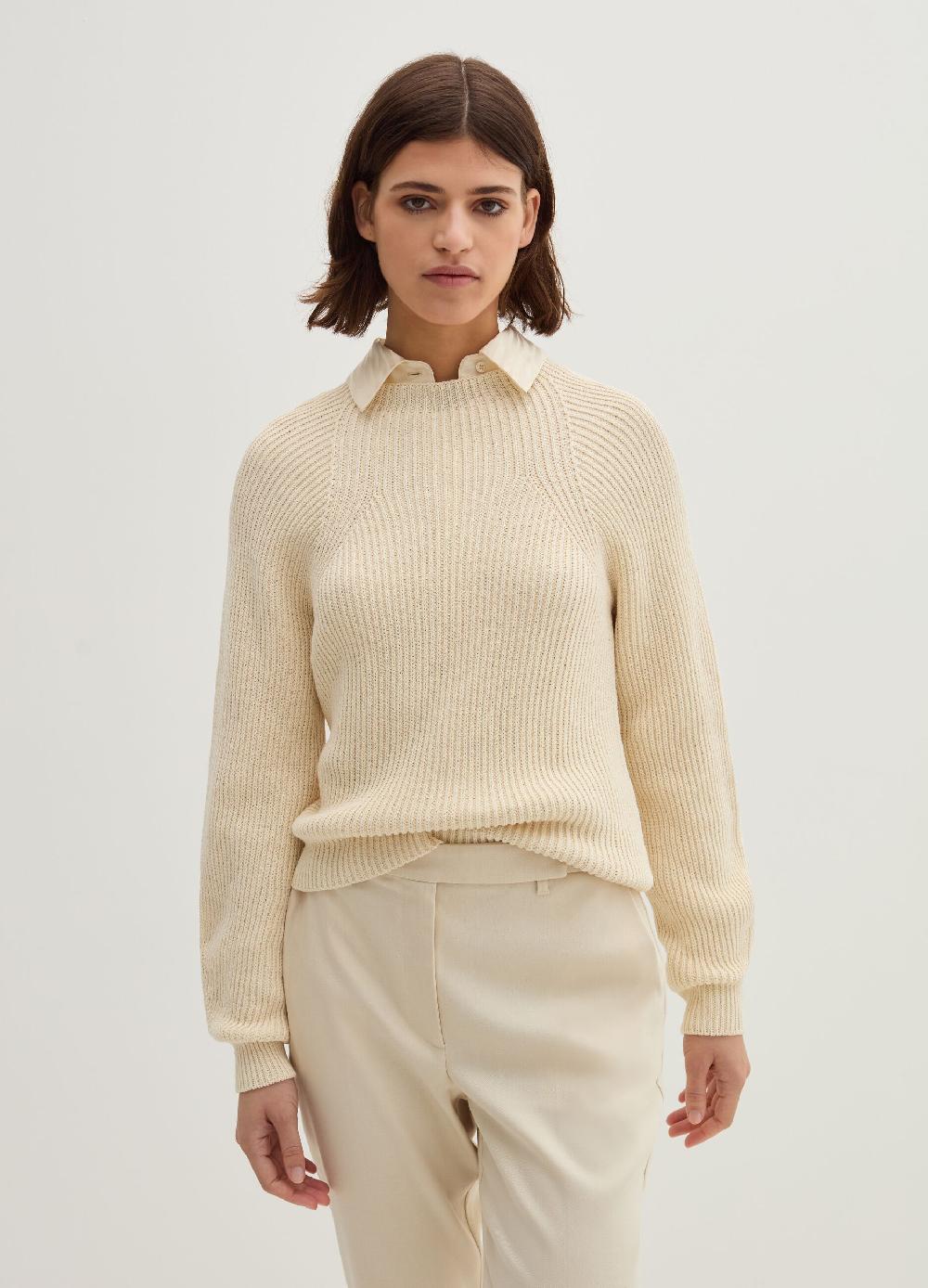 Stefanel Maglia a coste senza cuciture