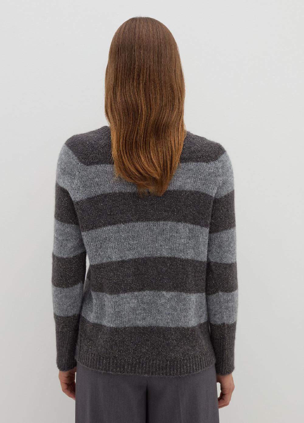 Stefanel Maglia In Alpaca Leggero A Righe