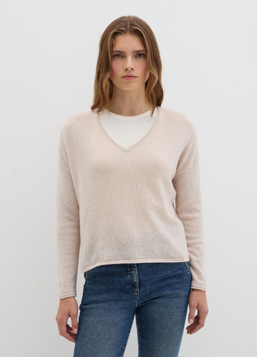Stefanel Maglia In Cashmere Con Lurex