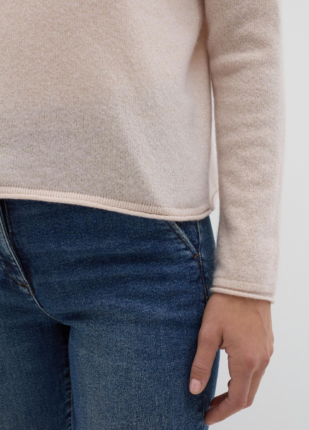 Stefanel Maglia In Cashmere Con Lurex