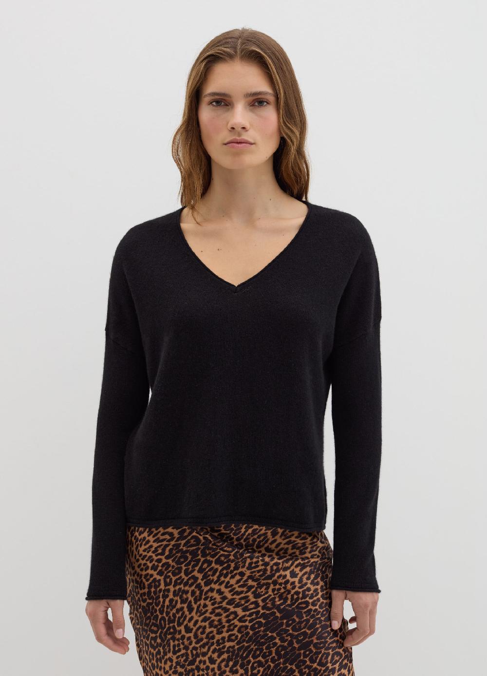 Stefanel Maglia In Cashmere Con Lurex