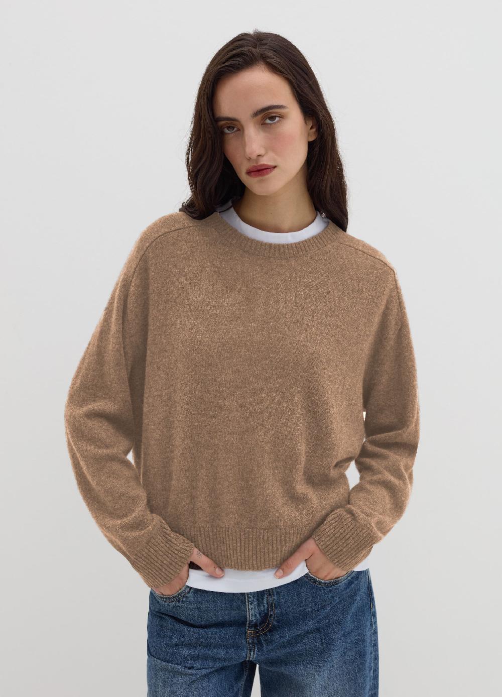 Stefanel Maglia In Cashmere Melange