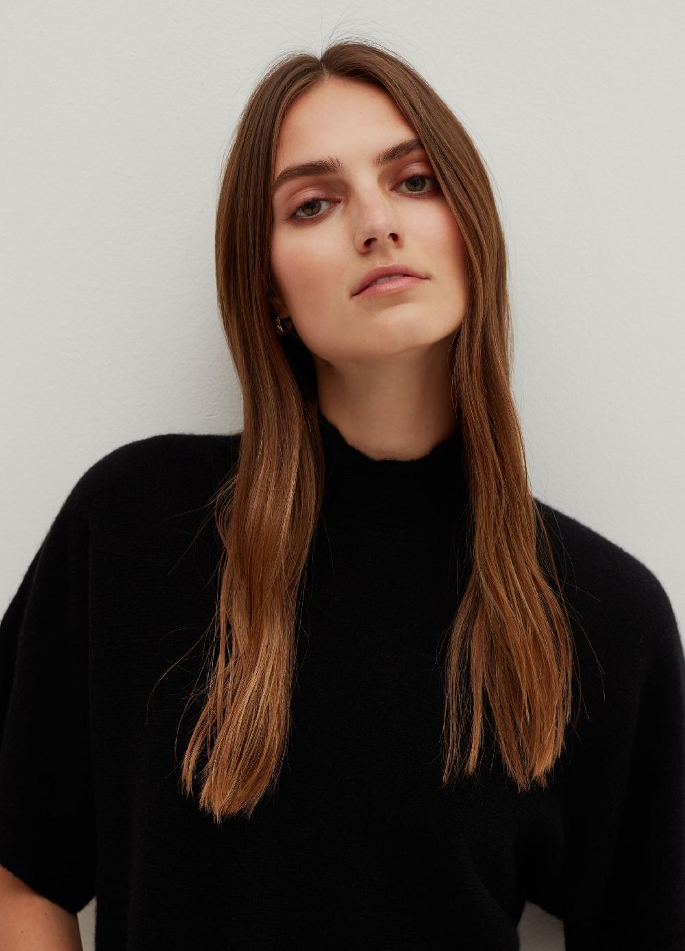 Stefanel Maglia In Cashmere Mock Neck