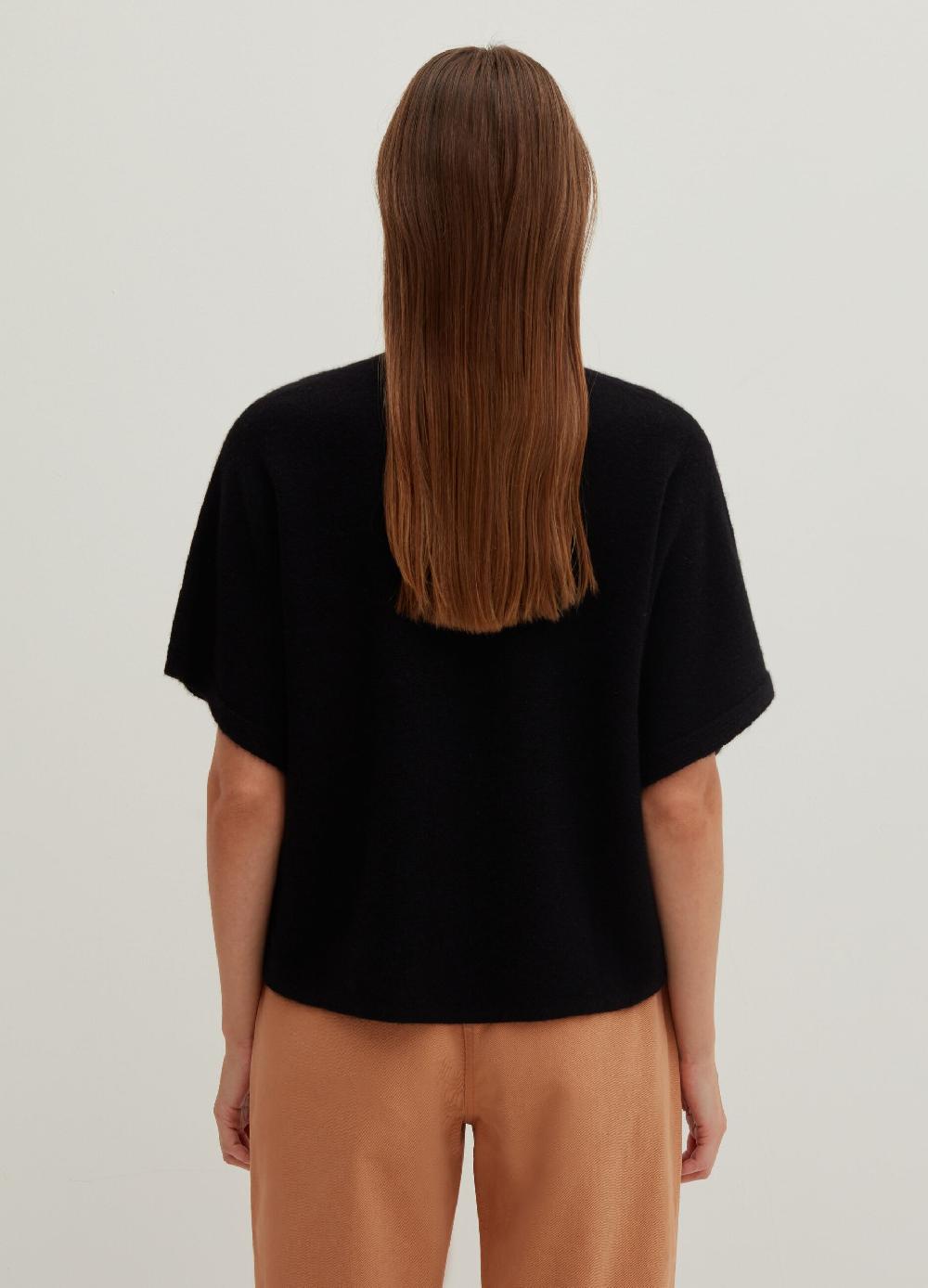 Stefanel Maglia In Cashmere Mock Neck