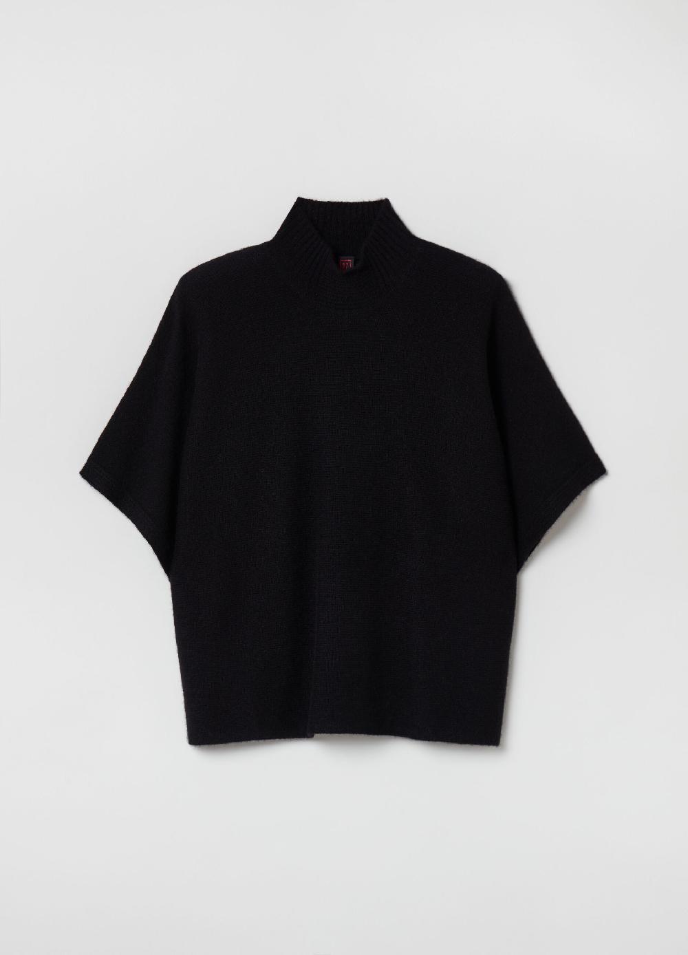 Stefanel Maglia In Cashmere Mock Neck