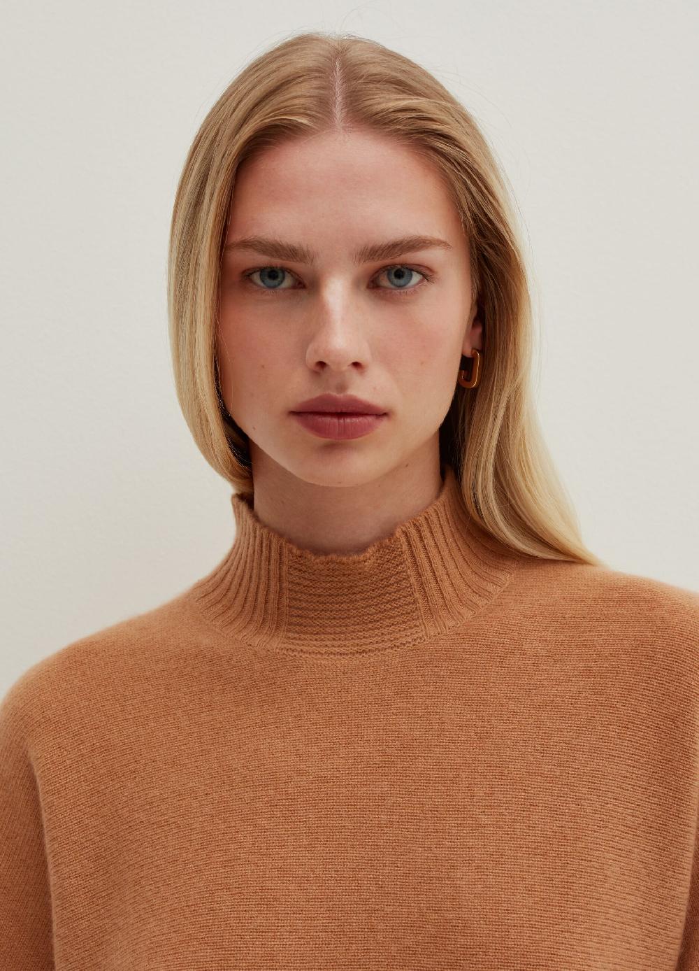 Stefanel Maglia In Cashmere Mock Neck