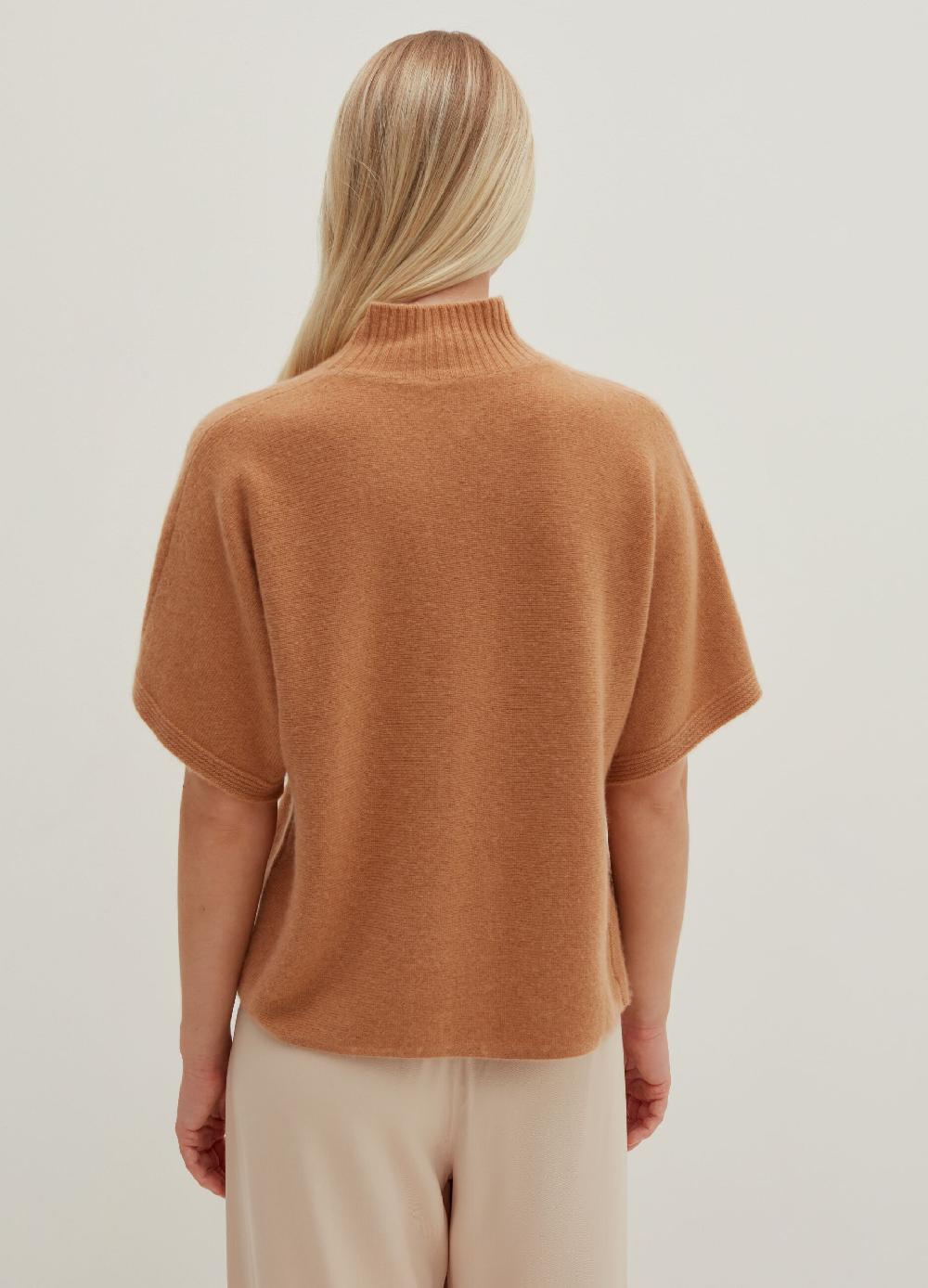 Stefanel Maglia In Cashmere Mock Neck