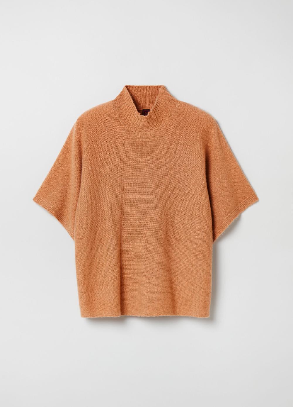 Stefanel Maglia In Cashmere Mock Neck