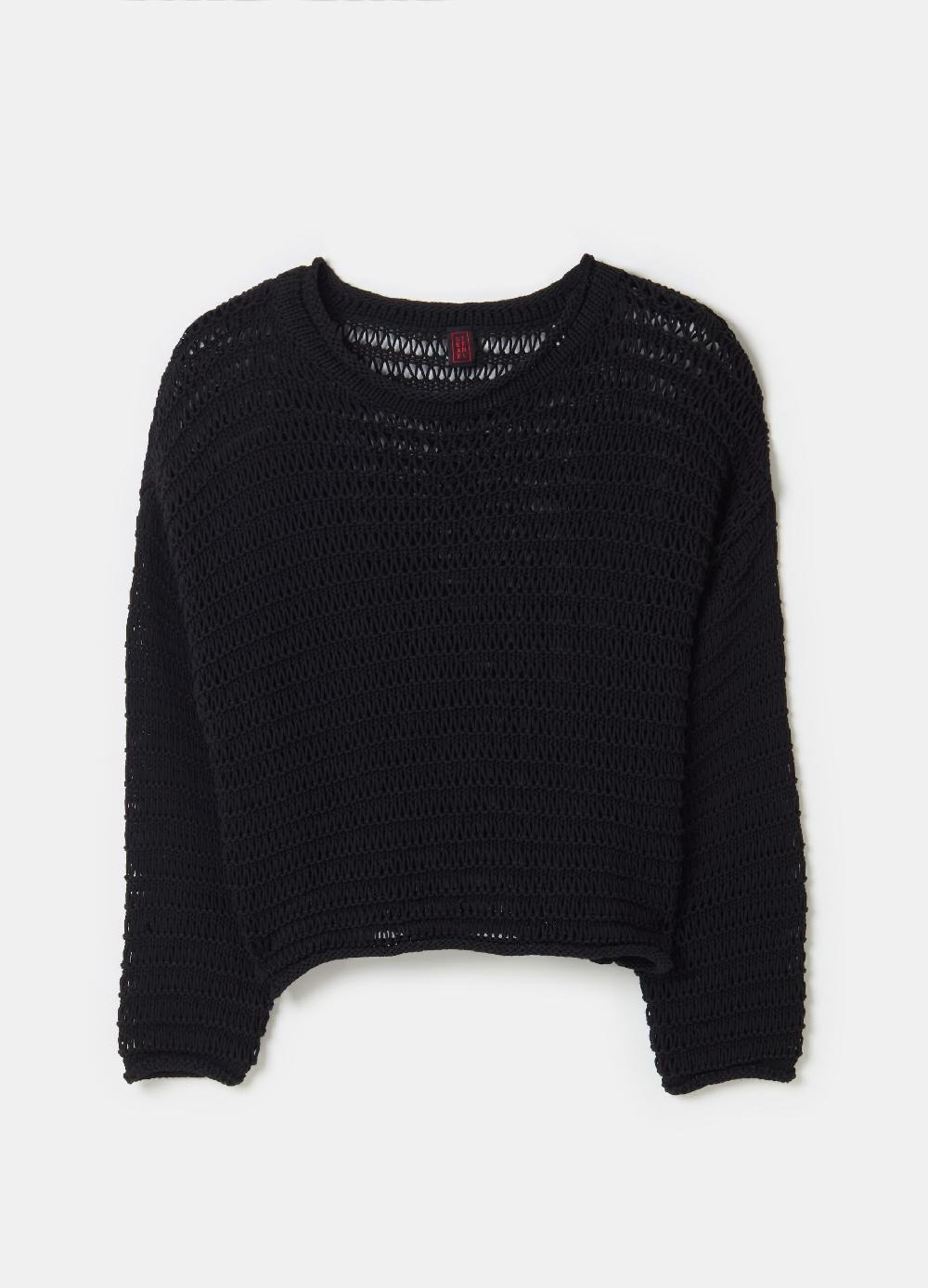 Stefanel Maglia In Cordonetto A Coste