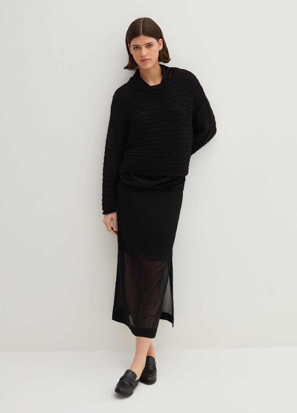 Stefanel Maglia in cordonetto a coste