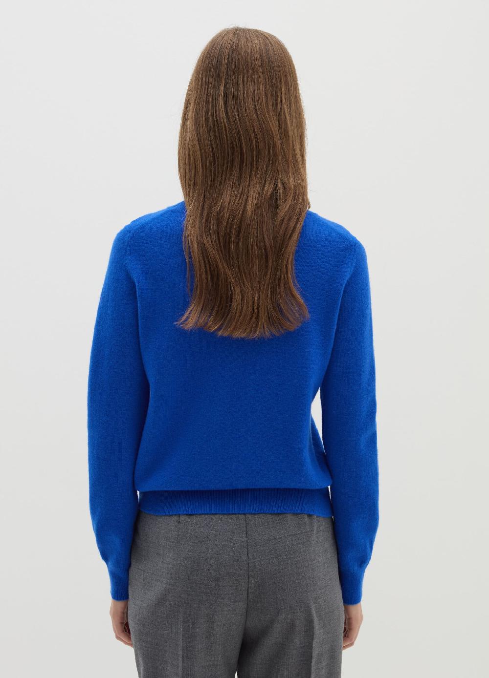 Stefanel Maglia In Lana Cardata Con Maniche Lunghe