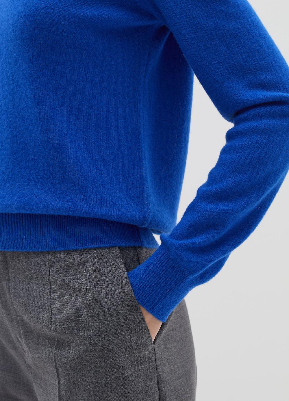 Stefanel Maglia In Lana Cardata Con Maniche Lunghe