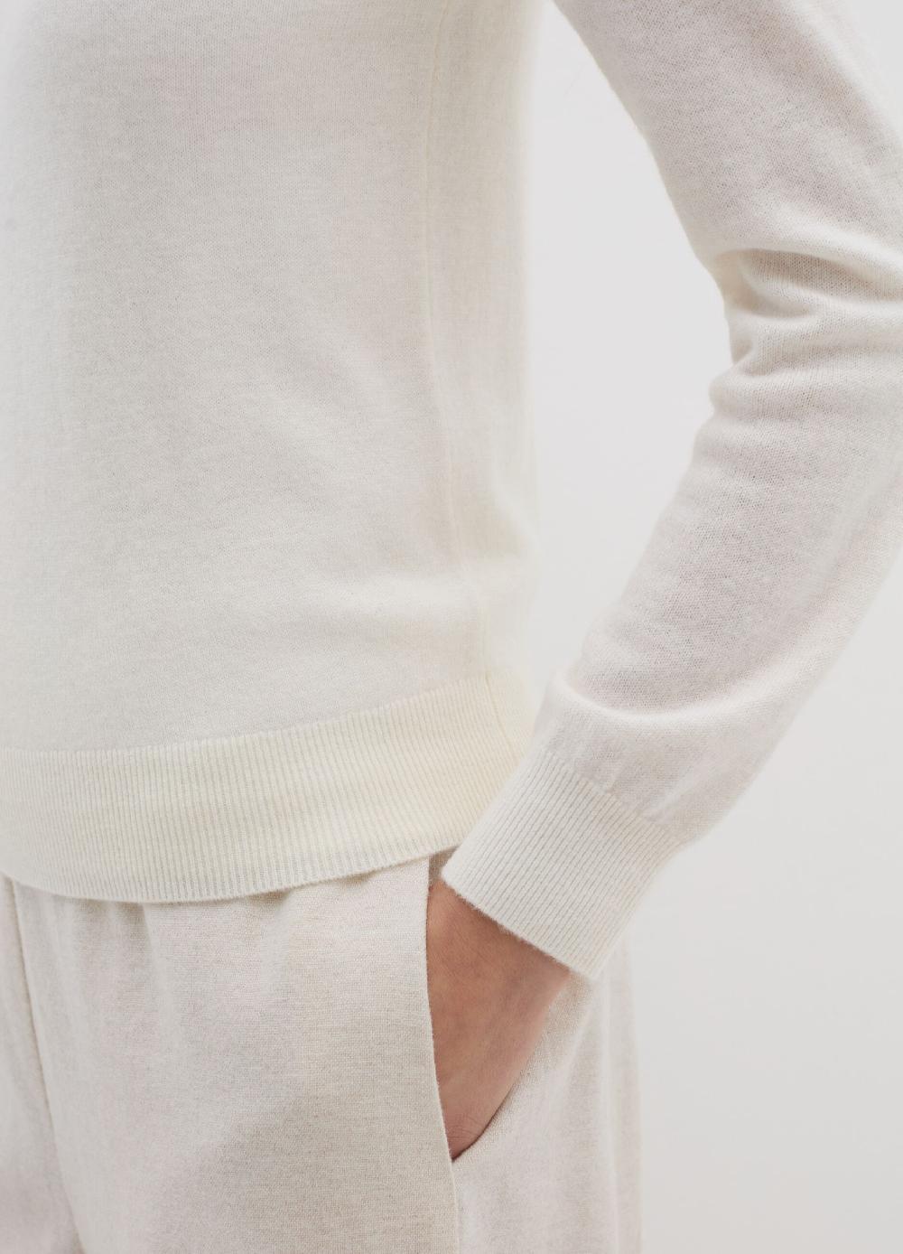 Stefanel Maglia In Lana Cardata Con Maniche Lunghe