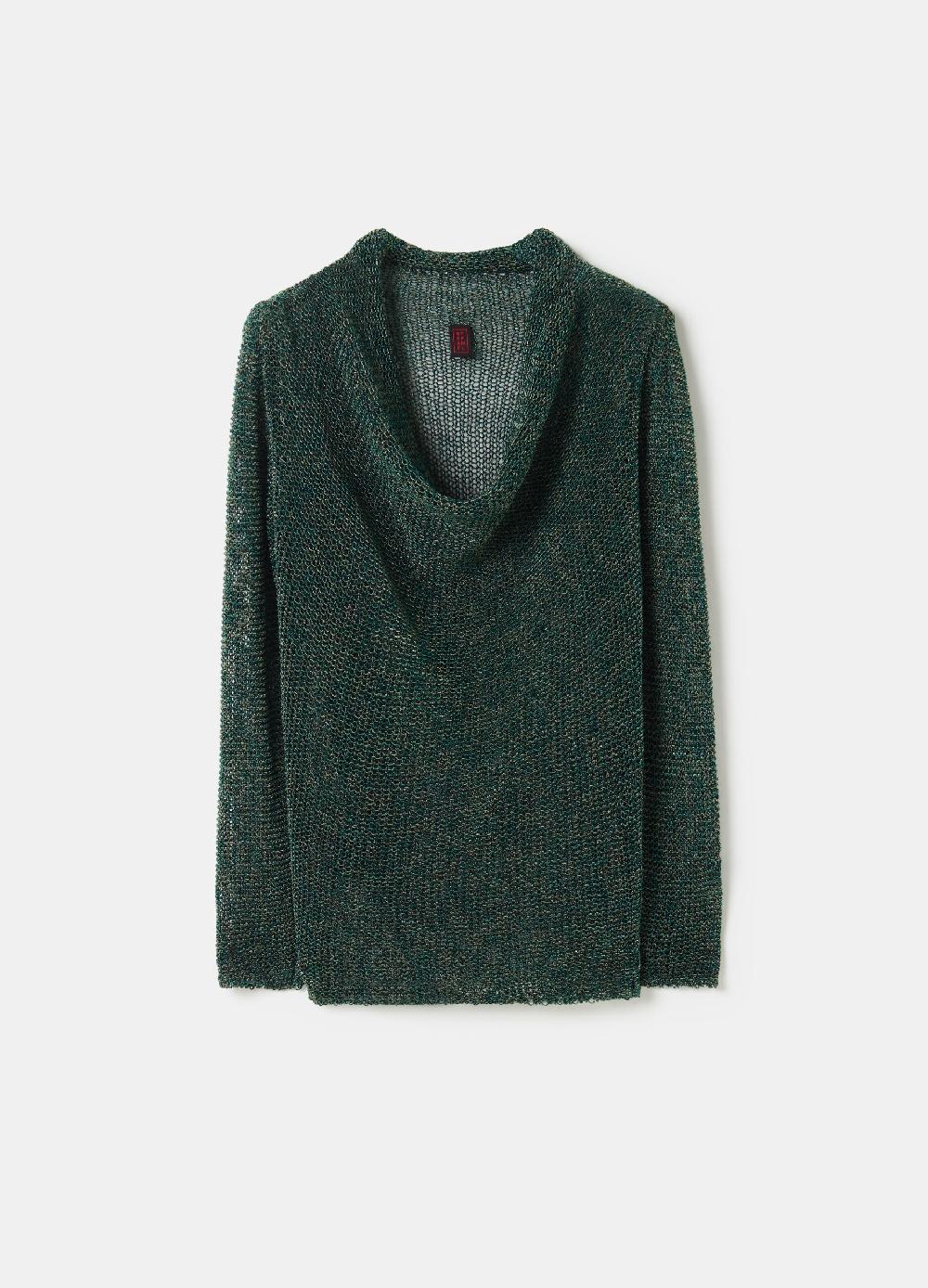 Stefanel Maglia Semilucida Traforata Jacquard