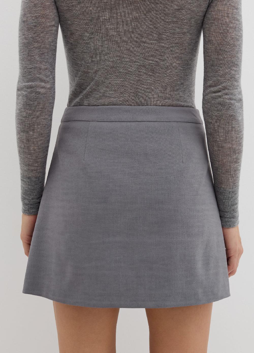 Stefanel Minigonna A Portafoglio In Poly Cotton