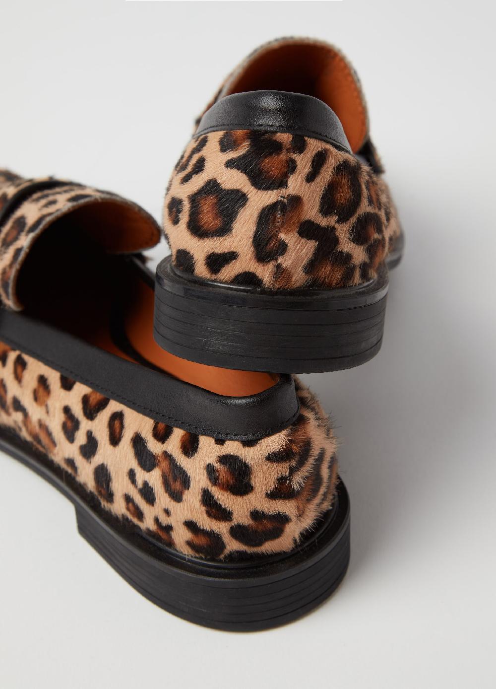 Stefanel Mocassino In Cavallino Animalier