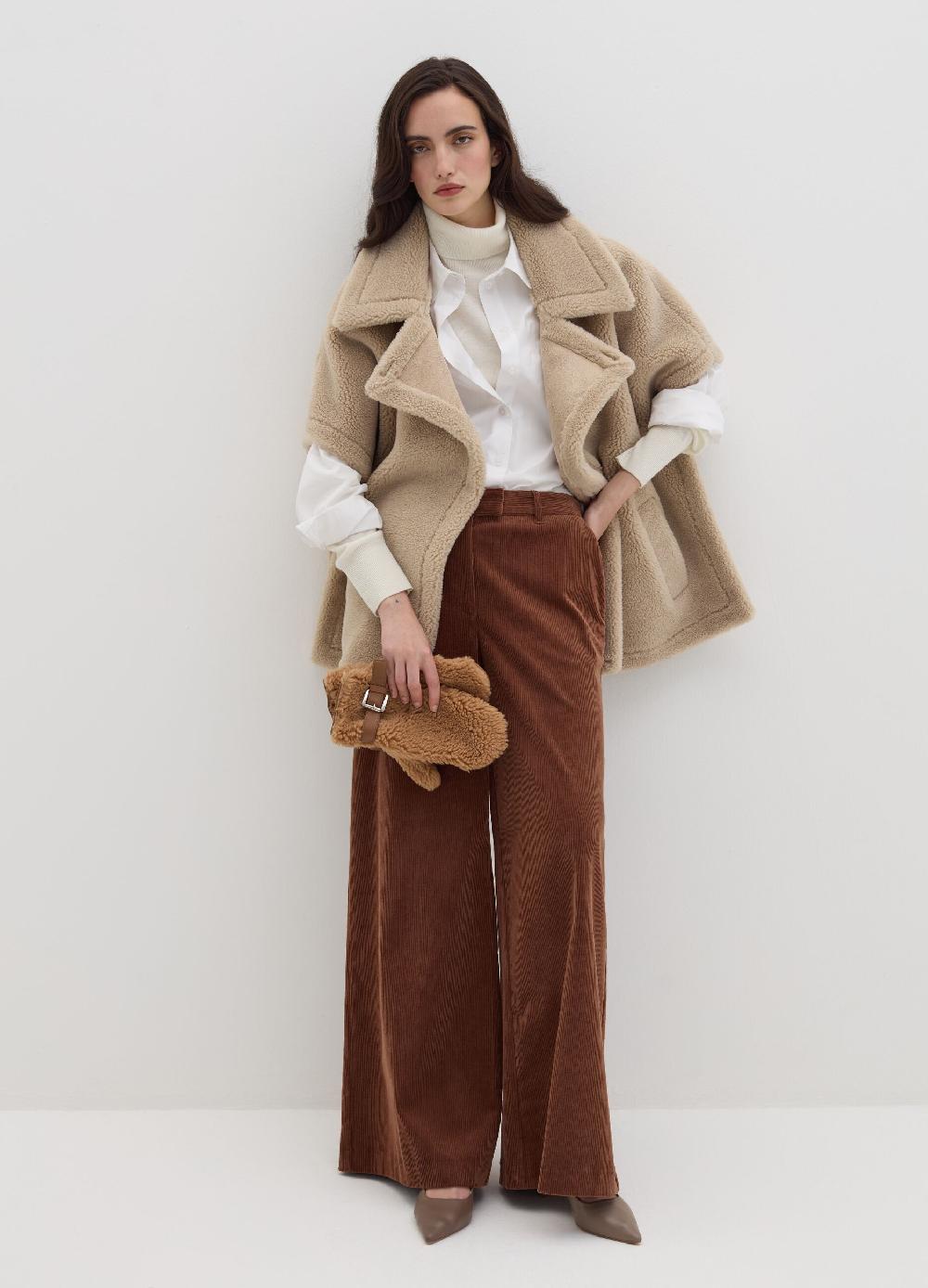 Stefanel Muffole In Sherling