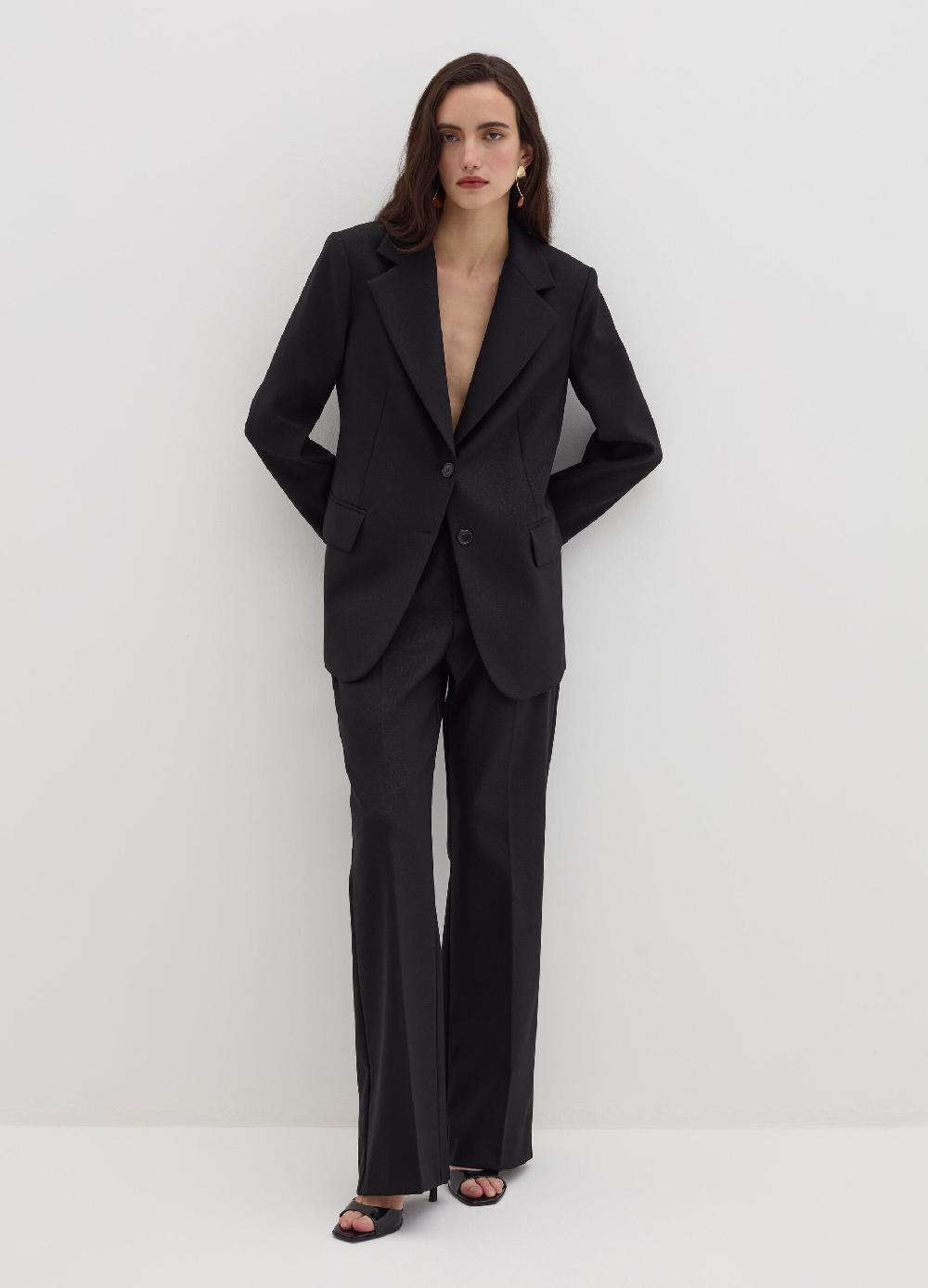 Stefanel Pantalone a sigaretta con lurex