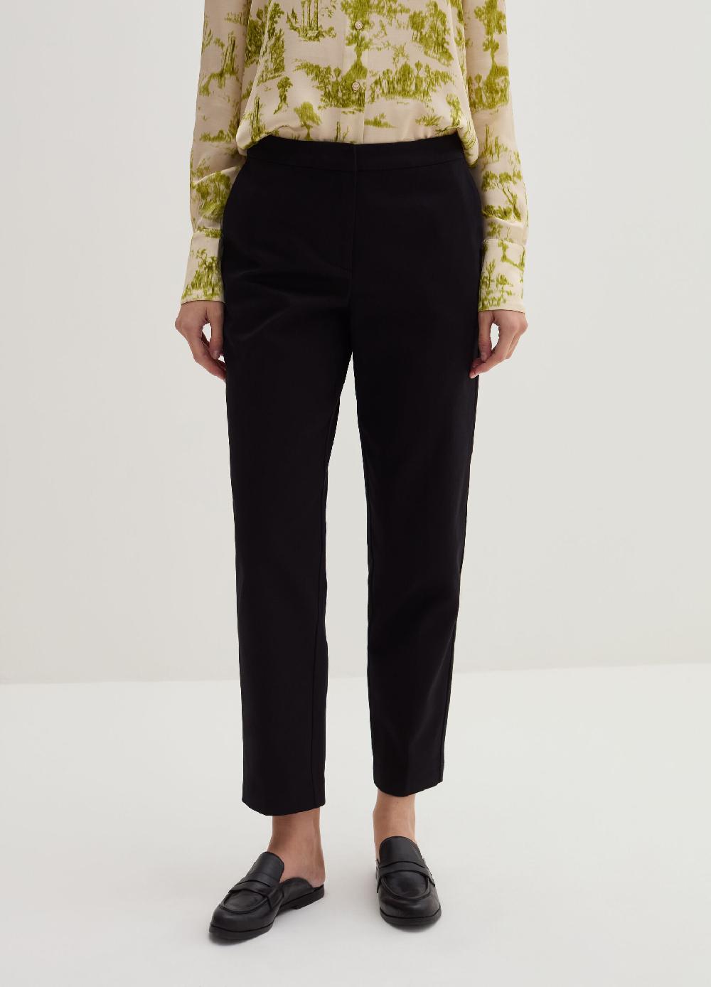 Stefanel Pantalone Chino Cropped In Twill