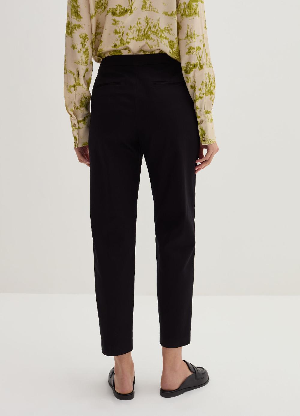 Stefanel Pantalone Chino Cropped In Twill
