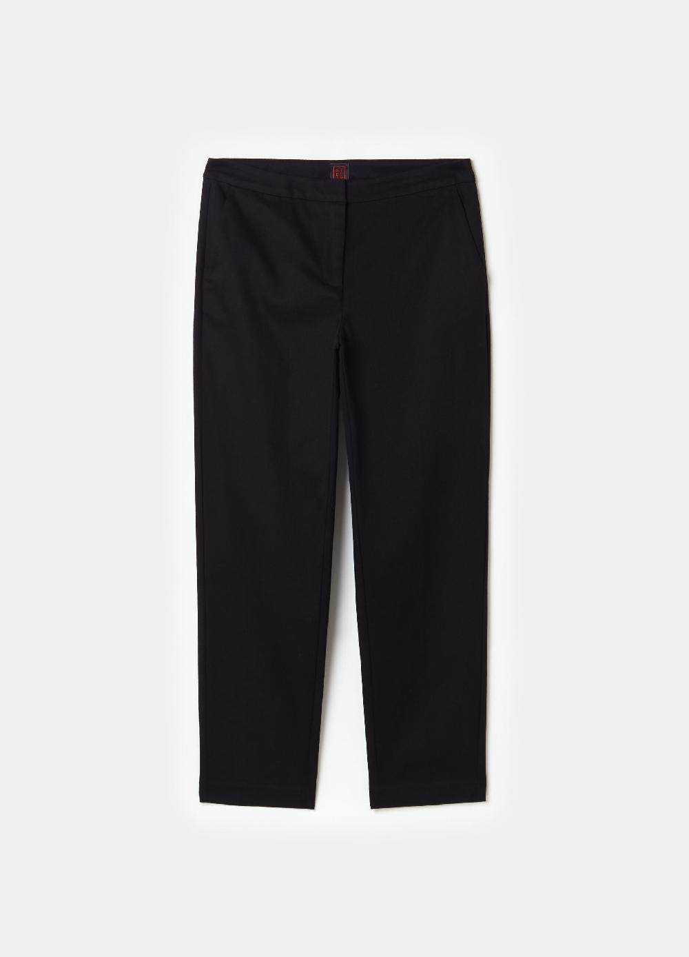 Stefanel Pantalone Chino Cropped In Twill