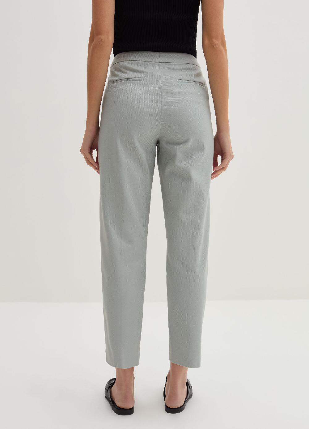 Stefanel Pantalone Chino Cropped In Twill