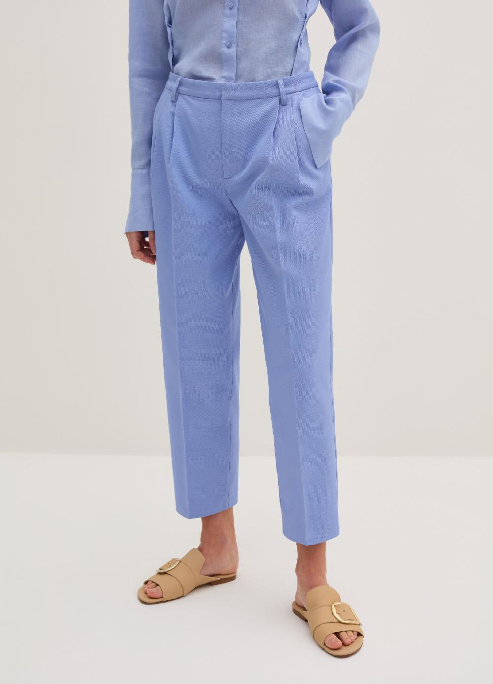 Stefanel Pantalone Chino In Twill Stretch