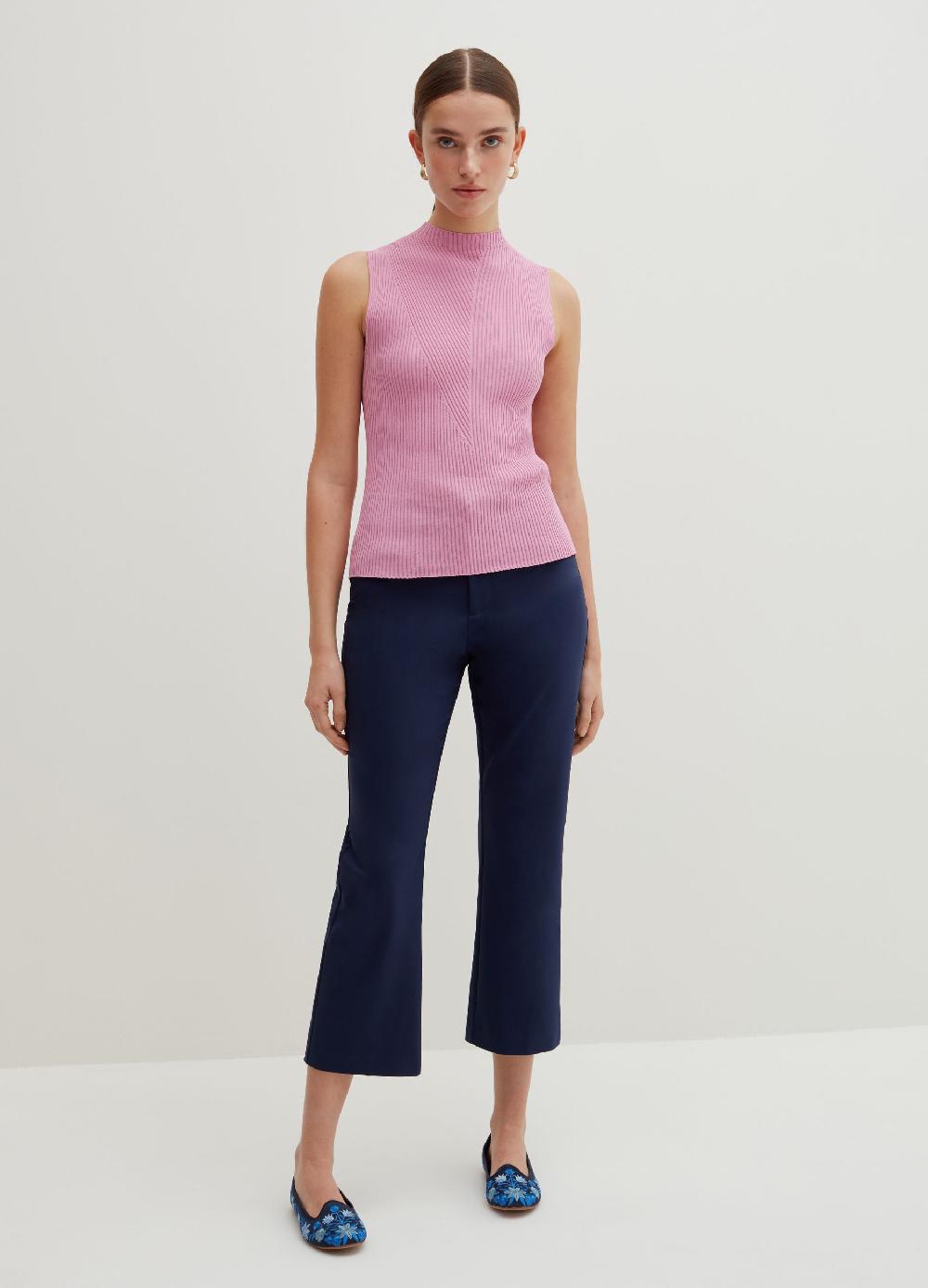 Stefanel Pantalone crop flare