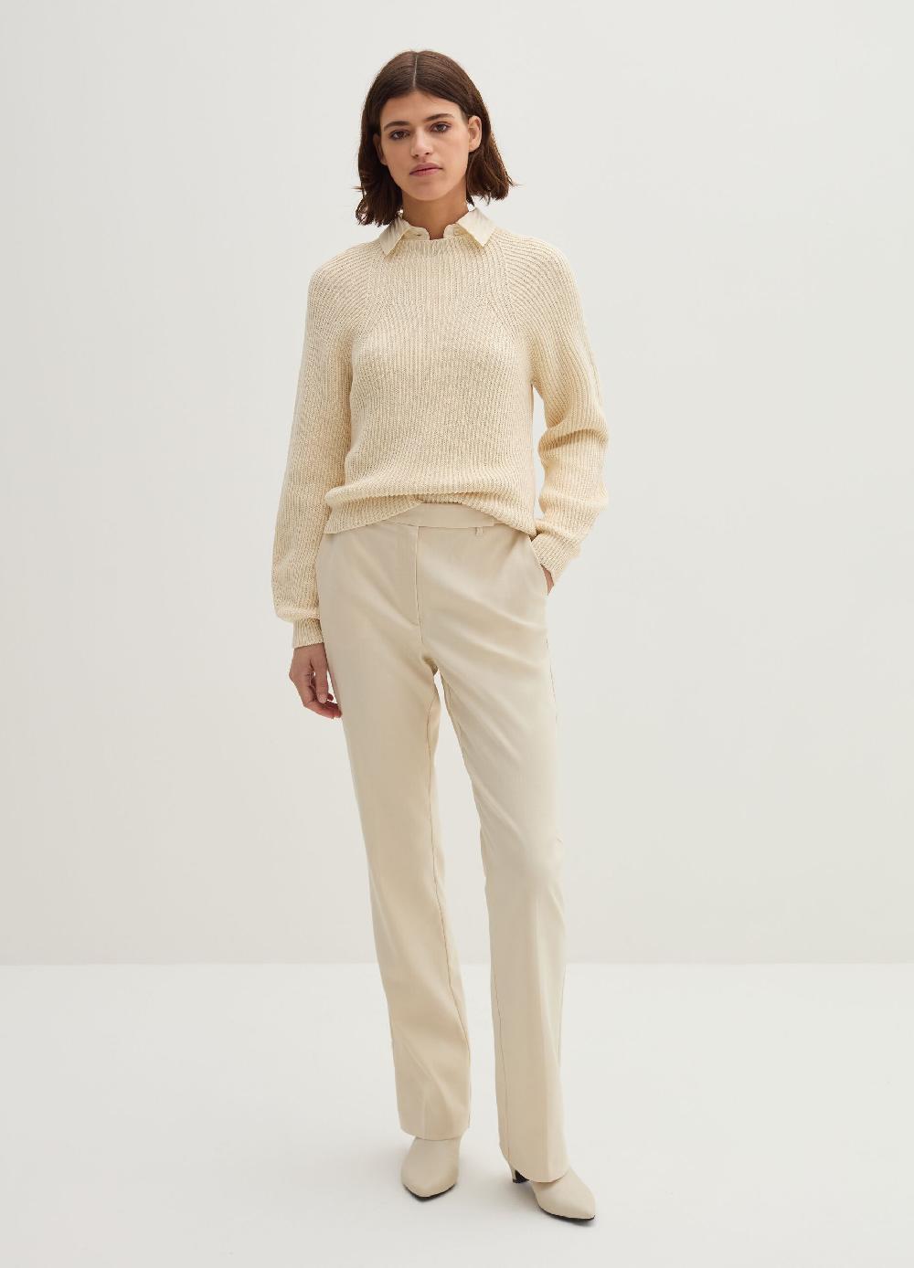 Stefanel Pantalone flare fit a vita alta