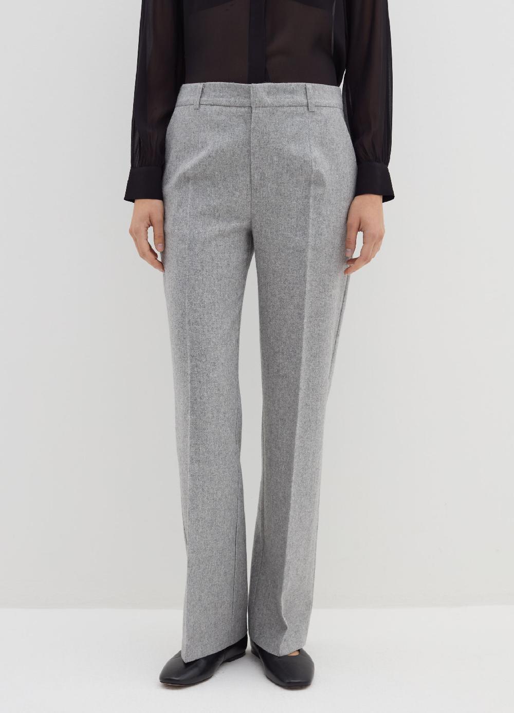 Stefanel Pantalone Flare Fit Con Pinces