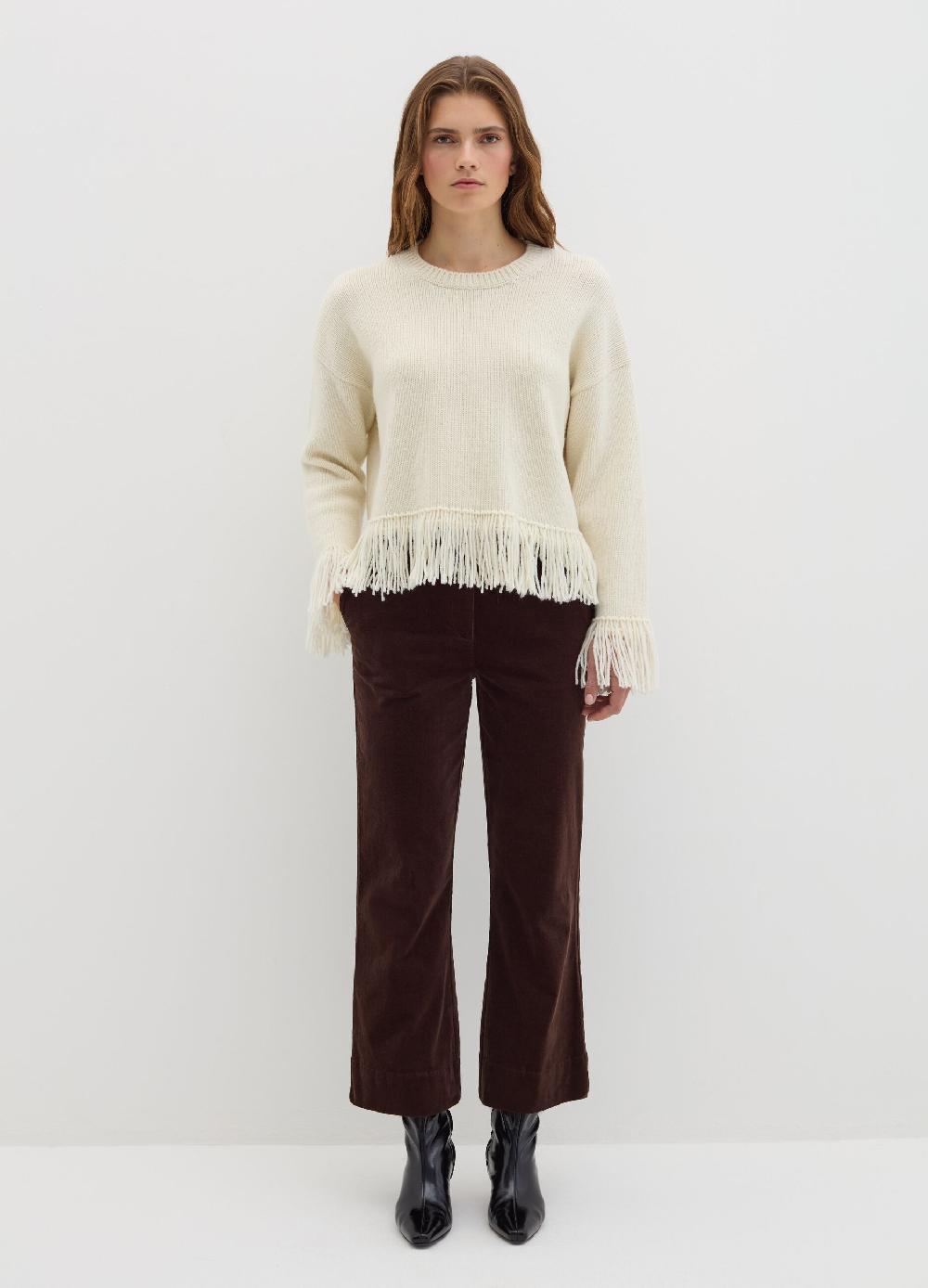 Stefanel Pantalone flare fit in corduroy