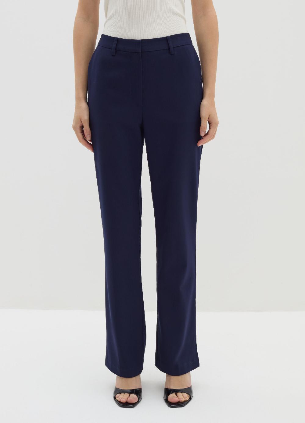 Stefanel Pantalone Flare Fit In Flanella