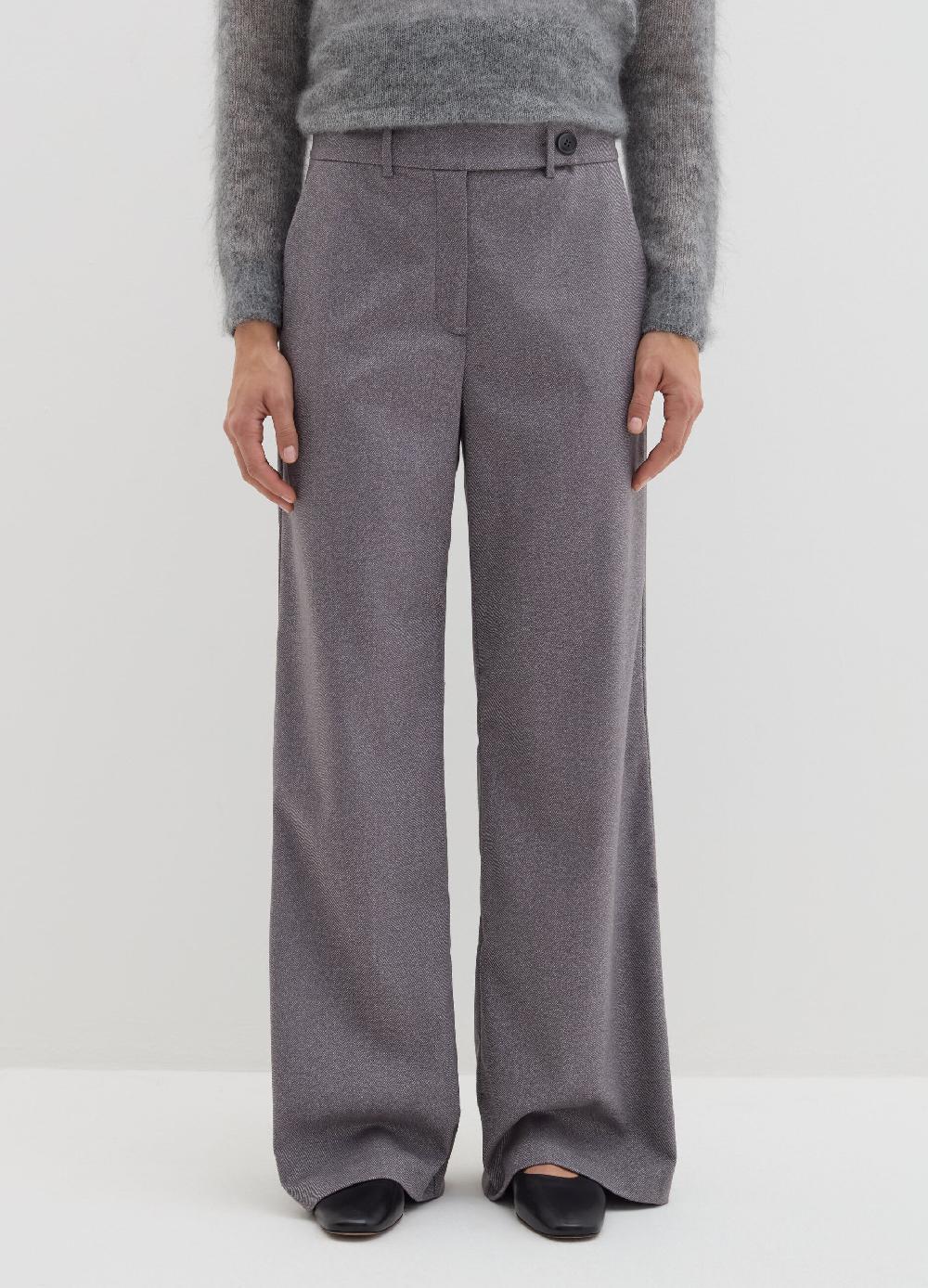 Stefanel Pantalone Fluido A Gamba Larga