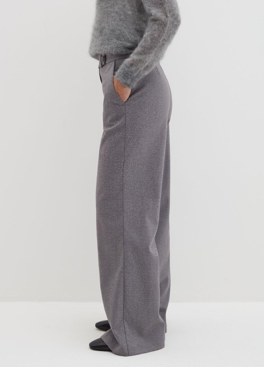 Stefanel Pantalone Fluido A Gamba Larga