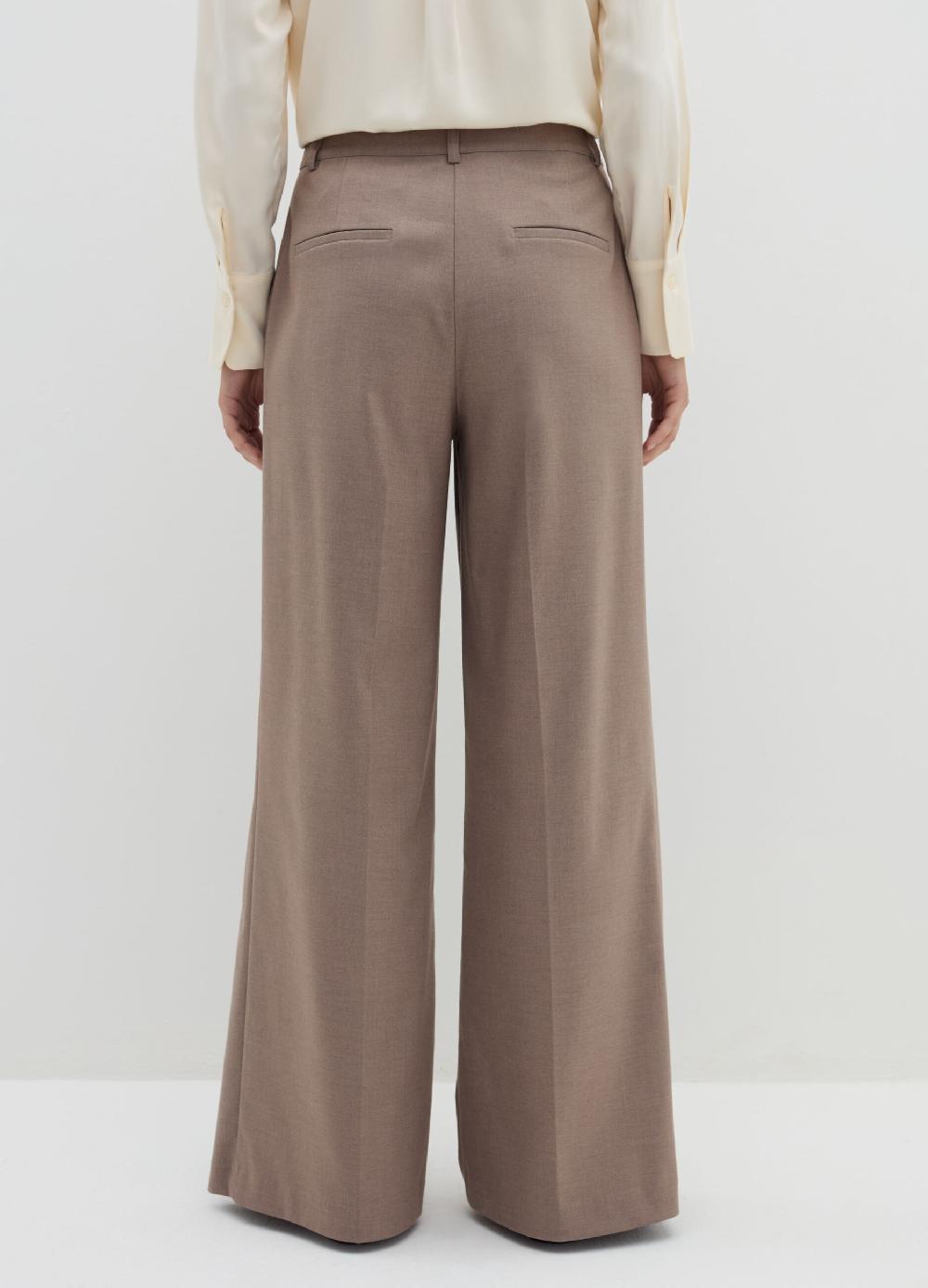 Stefanel Pantalone Loose Fit Con Pinces