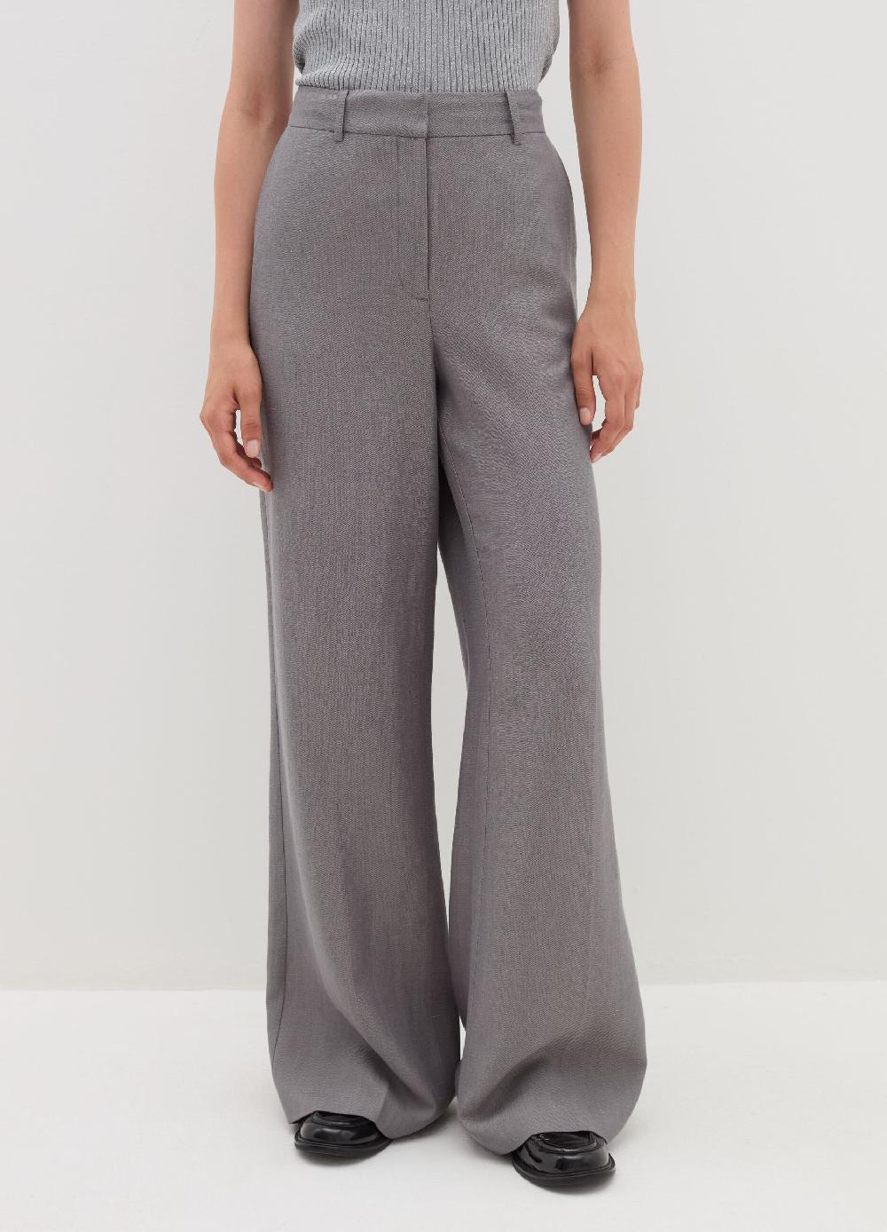 Stefanel Pantalone Palazzo A Gamba Larga