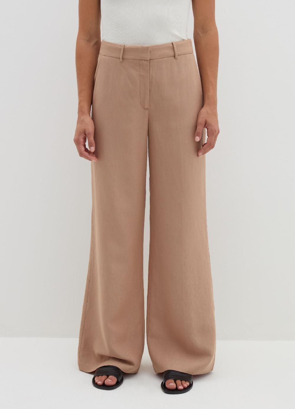 Stefanel Pantalone Palazzo A Gamba Larga