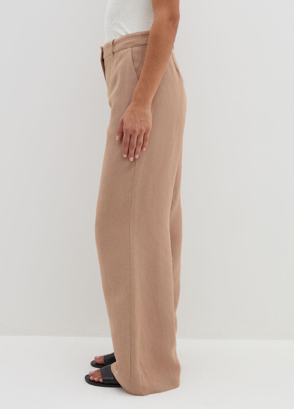 Stefanel Pantalone Palazzo A Gamba Larga