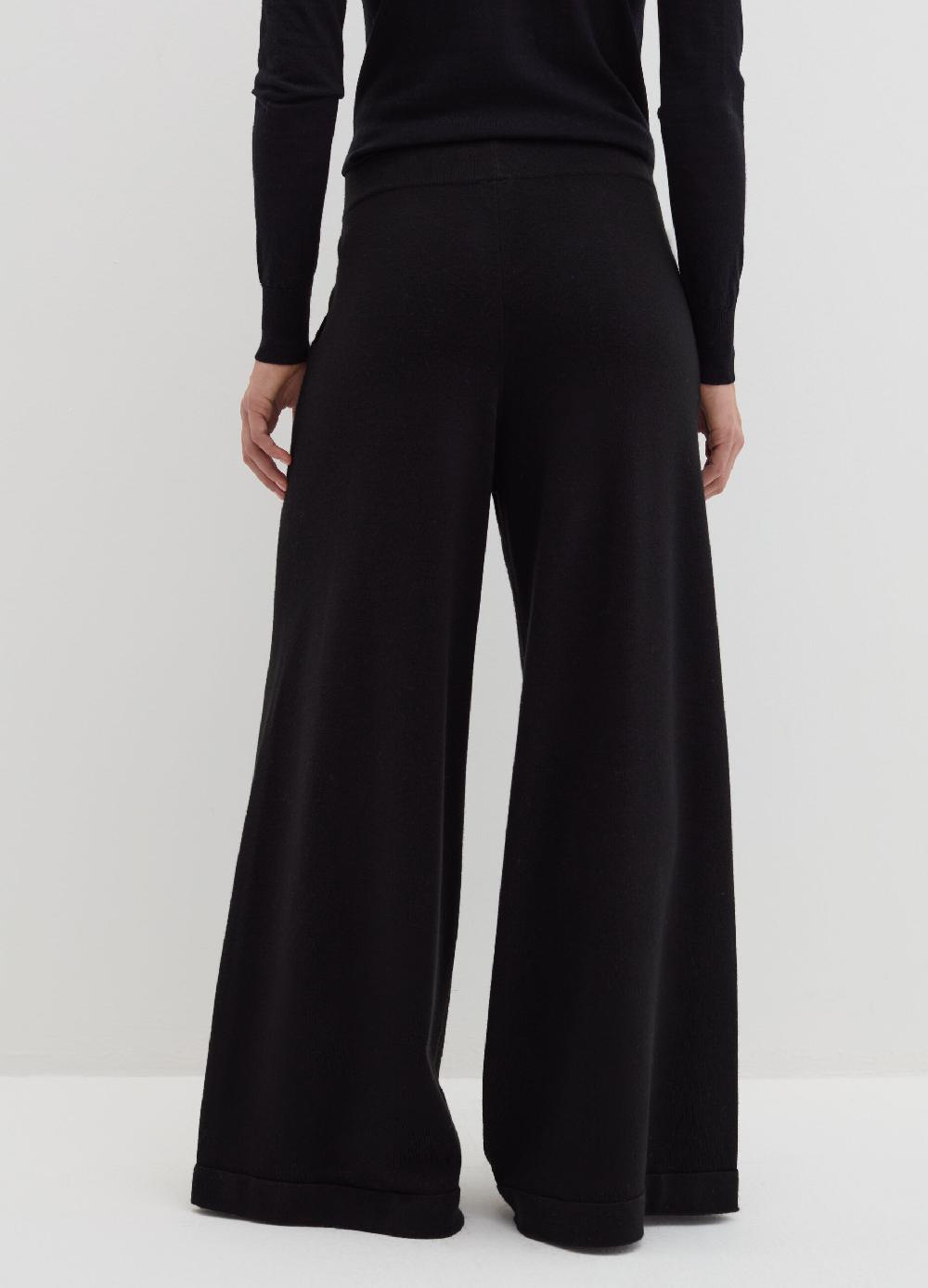 Stefanel Pantalone Palazzo Con Pinces