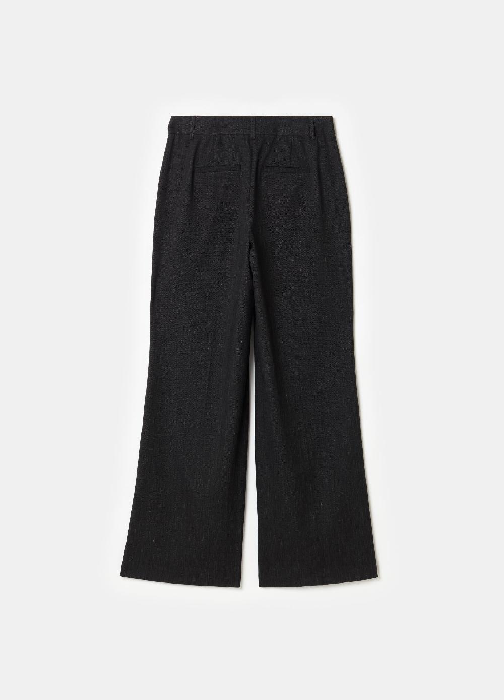 Stefanel Pantalone Palazzo Wide Leg