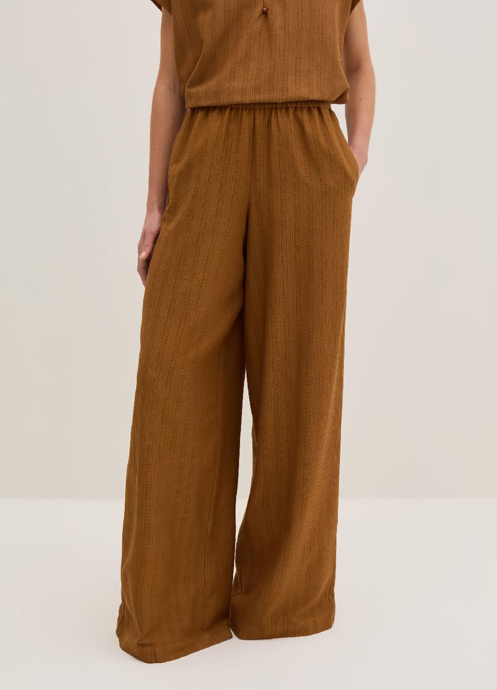 Stefanel Pantalone Pigiama Gessato