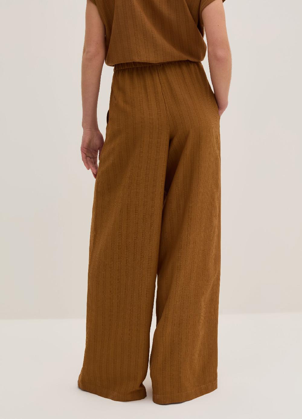 Stefanel Pantalone Pigiama Gessato