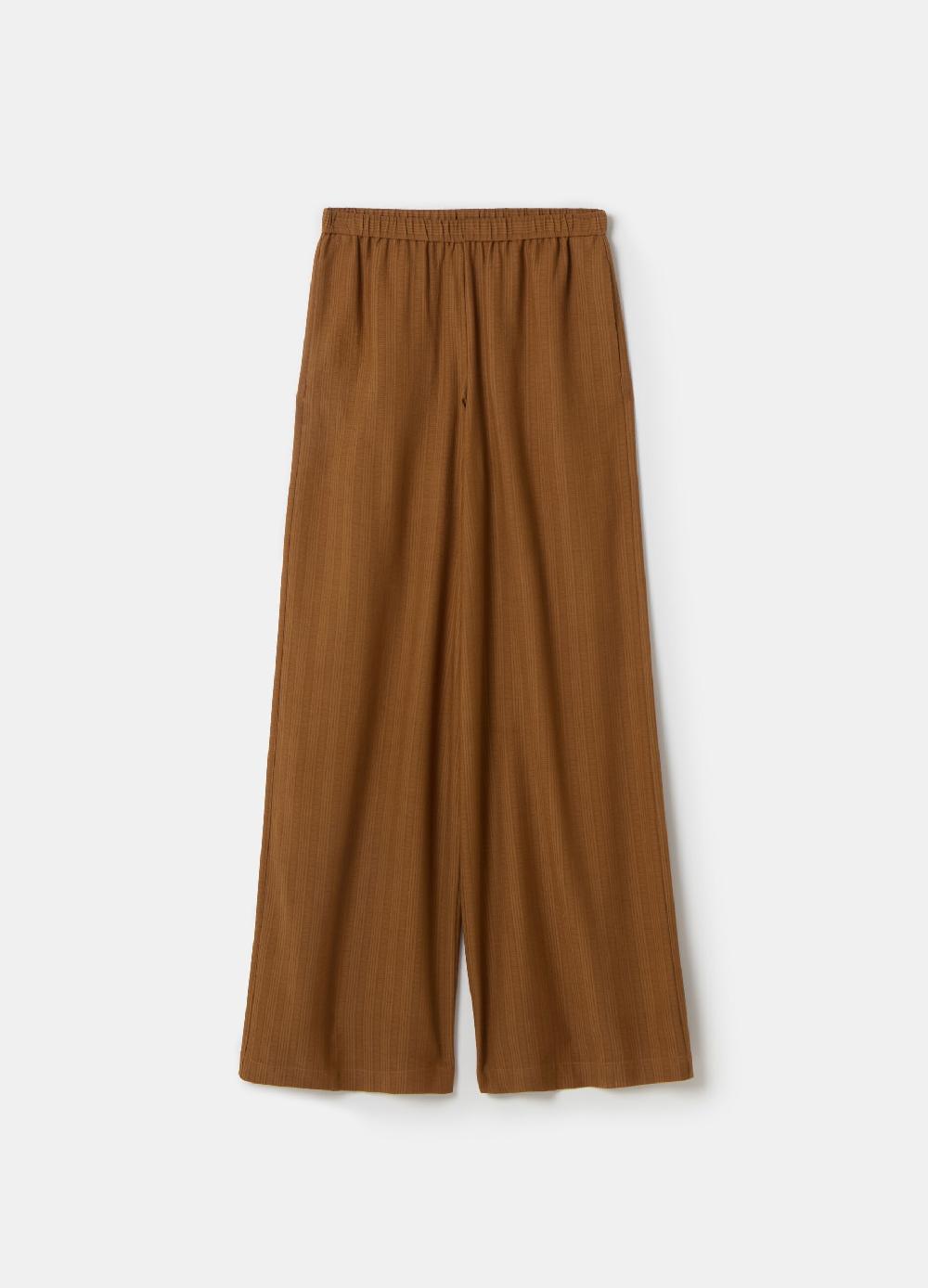 Stefanel Pantalone Pigiama Gessato