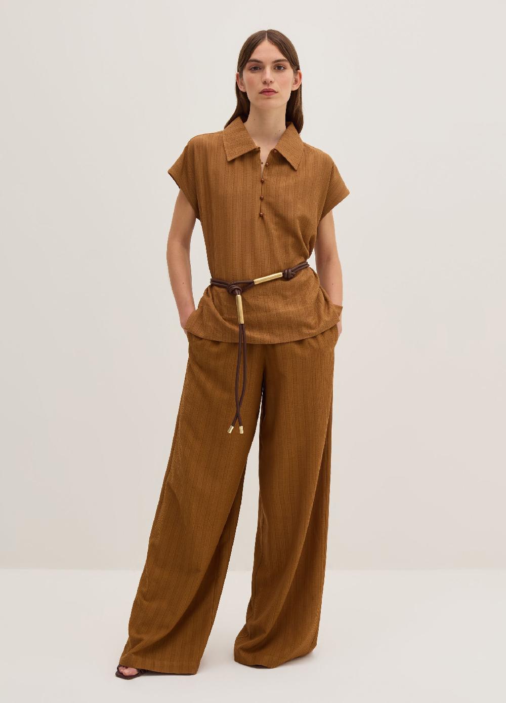 Stefanel Pantalone pigiama gessato