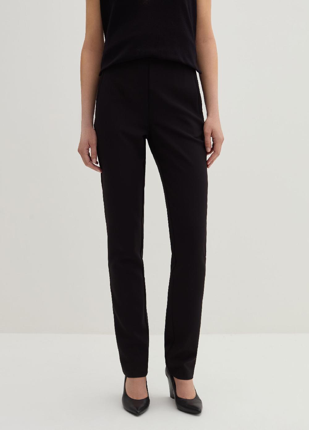 Stefanel Pantalone Skinny Fit In Crêpe Doppia