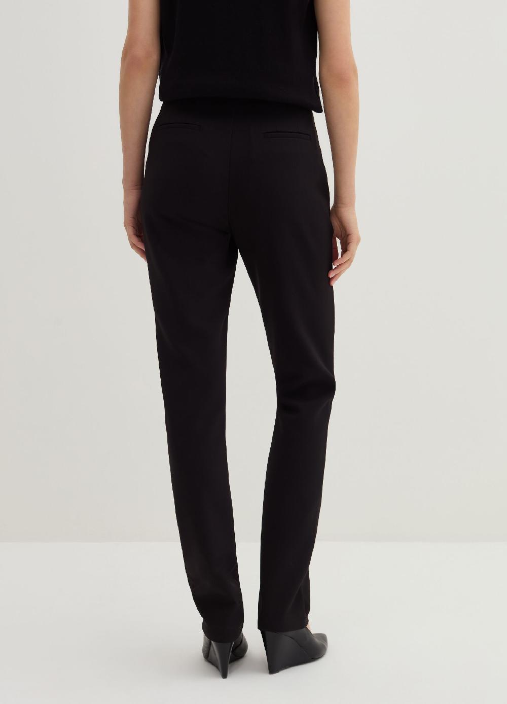 Stefanel Pantalone Skinny Fit In Crêpe Doppia